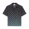Roupa de banho de calções com monograma preto degradê Roupa de banho de calções com monograma preto degradê