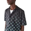 Roupa de banho de calções com monograma preto degradê Roupa de banho de calções com monograma preto degradê
