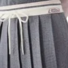 Saia de ténis em malha de lã merino Saia de ténis em malha de lã merino