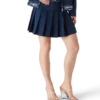 Saia plissada