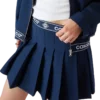 Saia plissada