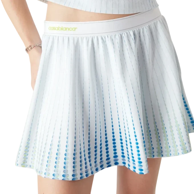 Saia Racer com Estampado de Ténis