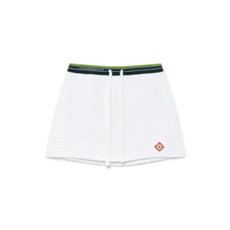 Saias de ténis em veludo texturado Saias de ténis em veludo texturado