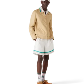 Sapatos de barco em pele