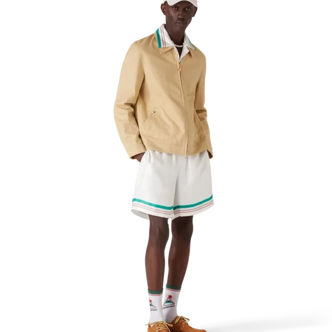 Sapatos de barco em pele