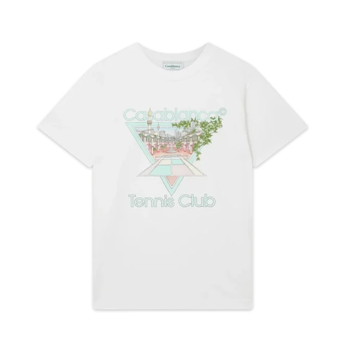 T-shirt com ícone do clube de ténis T-shirt com ícone do clube de ténis