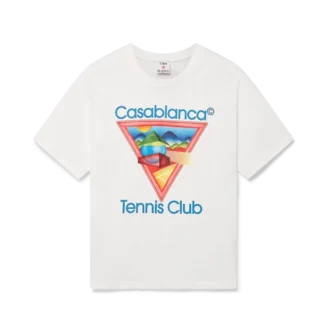 T-shirt com ícone do clube de ténis