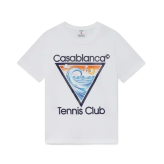 T-shirt com ícone do clube de ténis