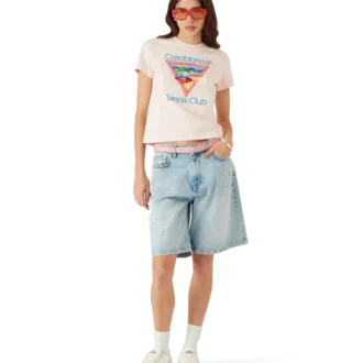 T-shirt com ícone do clube de ténis
