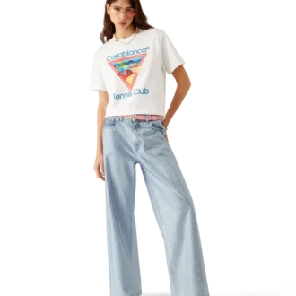 T-shirt com ícone do clube de ténis