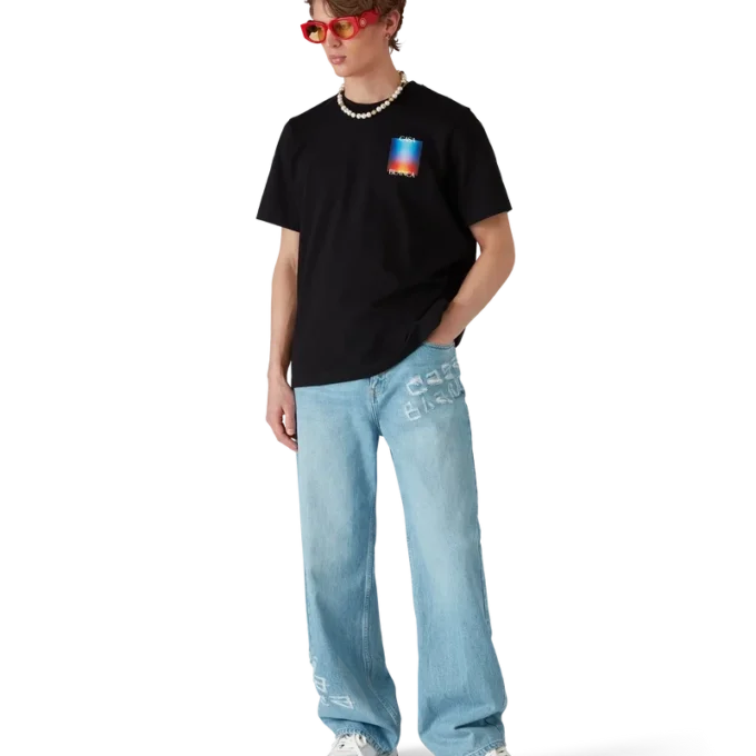 T-shirt com logótipo Gradient Casa T-shirt com logótipo Gradient Casa