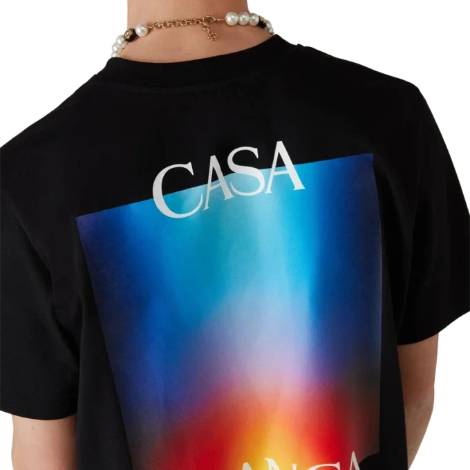 T-shirt com logótipo Gradient Casa T-shirt com logótipo Gradient Casa