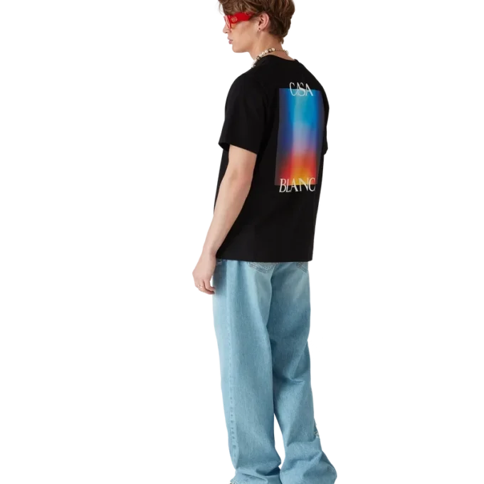 T-shirt com logótipo Gradient Casa T-shirt com logótipo Gradient Casa