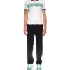 T-shirt com riscas degradadas