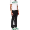 T-shirt com riscas degradadas