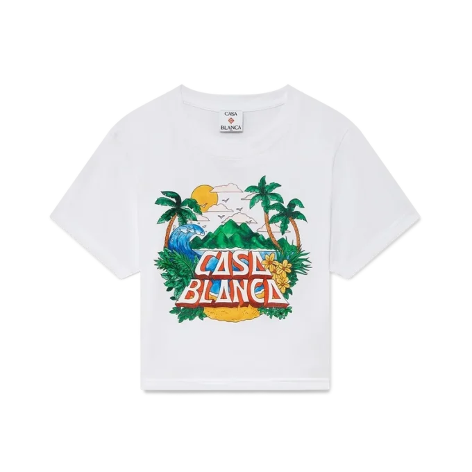 T-shirt curta Casa Beach Wave