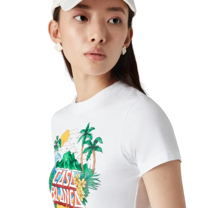 T-shirt curta Casa Beach Wave