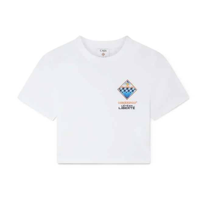 T-shirt Curto L’ata En Liberta