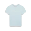 T-shirt de calções de manga curta em veludo para mulher T-shirt de calções de manga curta em veludo para mulher