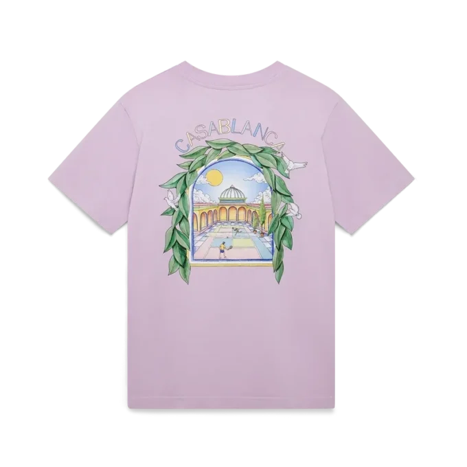 T-shirt de calções de manga curta L’arche De Tennis