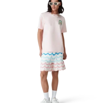 T-shirt de calções de manga curta L’arche De Tennis