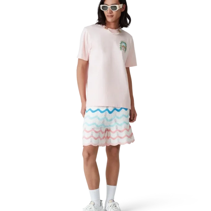 T-shirt de calções de manga curta L’arche De Tennis