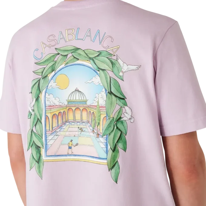 T-shirt de calções de manga curta L’arche De Tennis