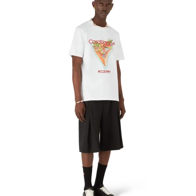 T-shirt de calções de manga curta Tennis Club Icon