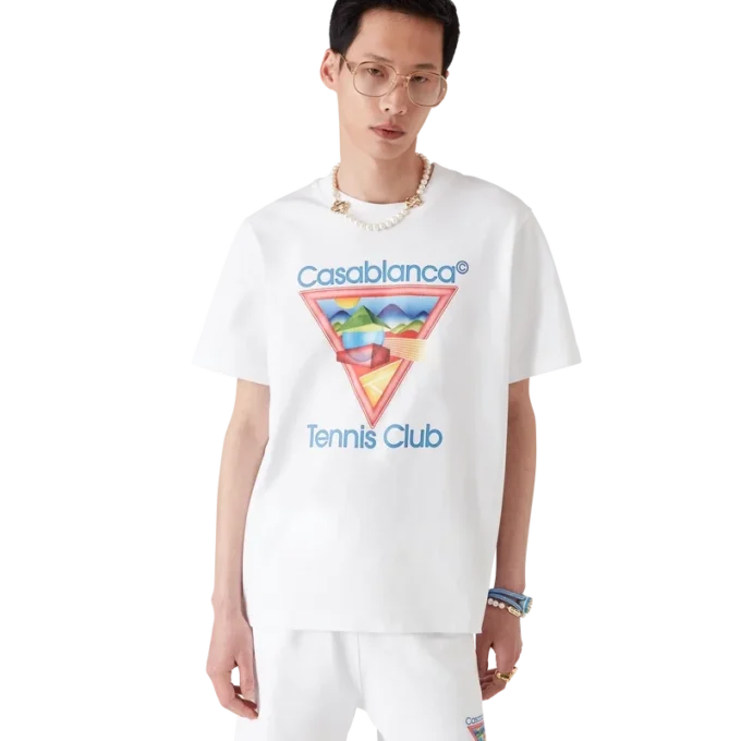 T-shirt de calções de manga curta Tennis Club Icon