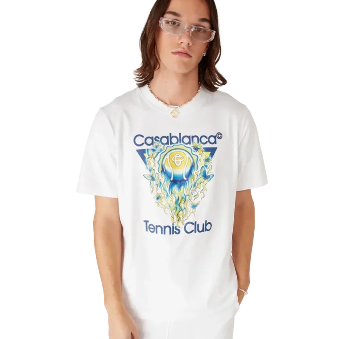 T-shirt de calções de manga curta Tennis Club Icon