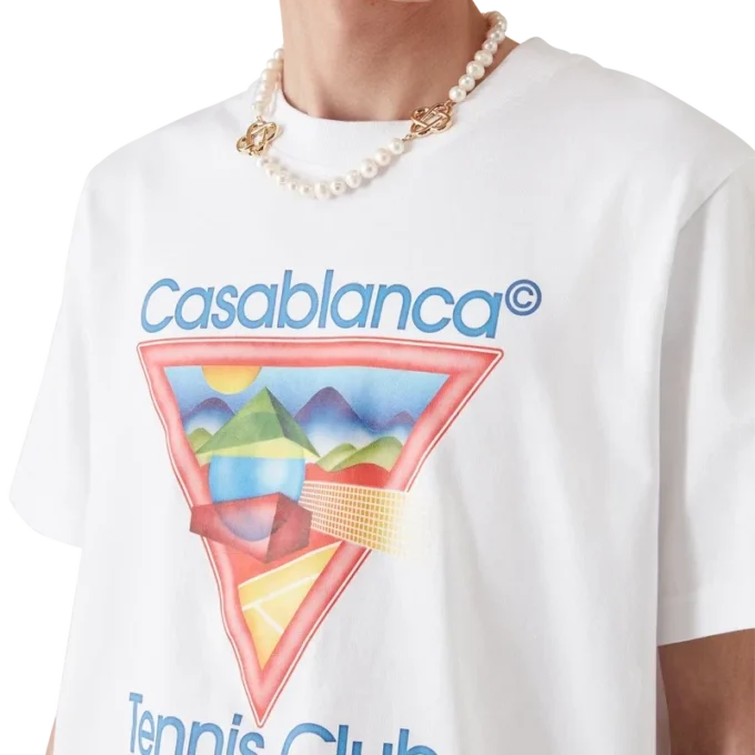 T-shirt de calções de manga curta Tennis Club Icon