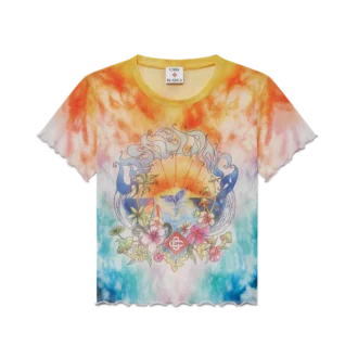 T-shirt de malha Tie Dye Surf Trip