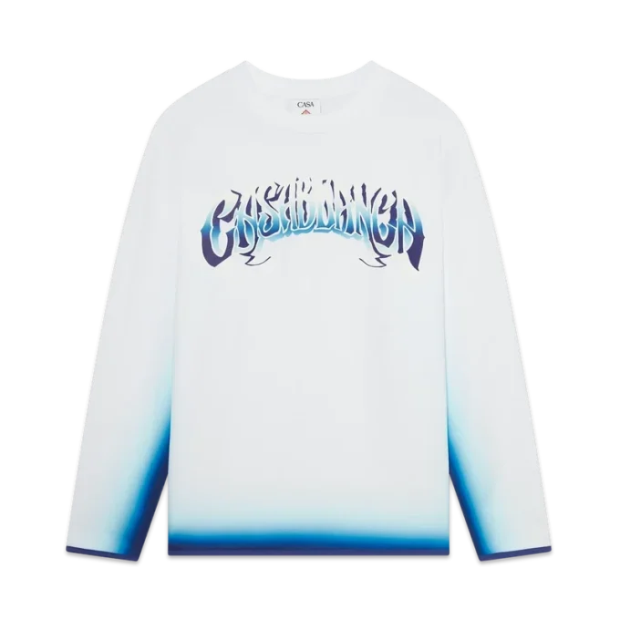 T-shirt de manga comprida Blue Fade T-shirt de manga comprida Blue Fade