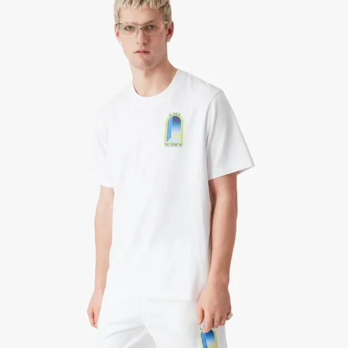 T-shirt de manga curta Arches branca