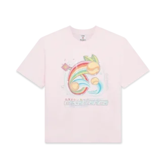 T-shirt de manga curta com bola de ténis em calções
