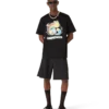 T-shirt de manga curta com bola de ténis em calções T-shirt de manga curta com bola de ténis em calções