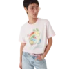 T-shirt de manga curta com bola de ténis em calções T-shirt de manga curta com bola de ténis em calções