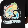T-shirt de manga curta com bola de ténis em calções T-shirt de manga curta com bola de ténis em calções