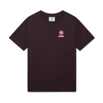 T-shirt de manga curta com emblema