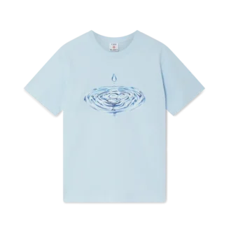 T-shirt de manga curta com logótipo Drip