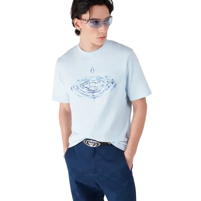 T-shirt de manga curta com logótipo Drip T-shirt de manga curta com logótipo Drip