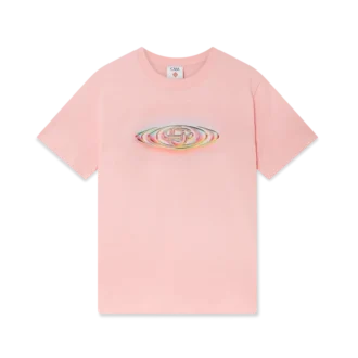 T-shirt de manga curta com logótipo Glass