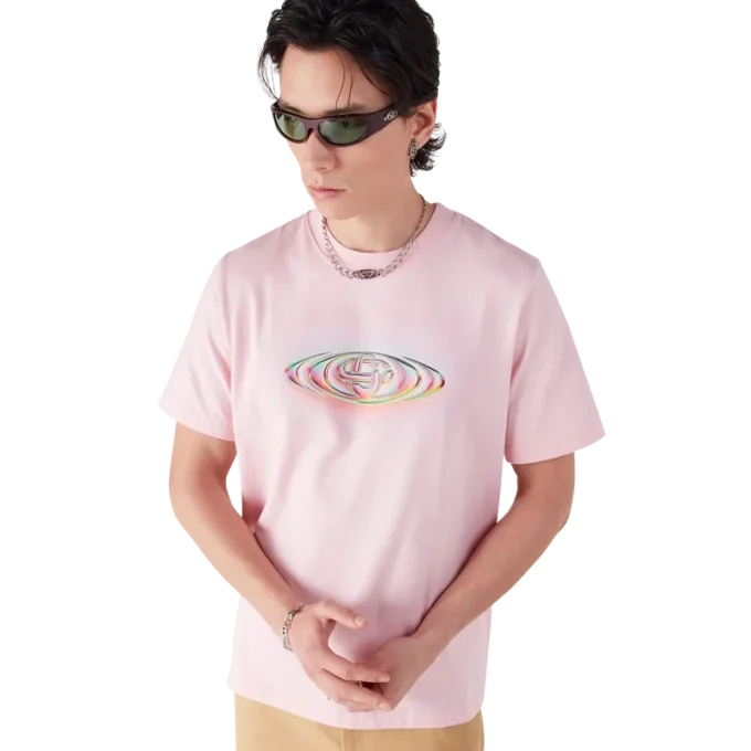 T-shirt de manga curta com logótipo Glass T-shirt de manga curta com logótipo Glass