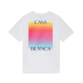 T-shirt de manga curta com logótipo Gradient Square
