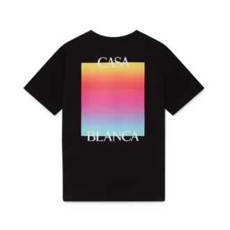 T-shirt de manga curta com logótipo Gradient Square