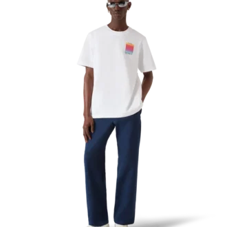 T-shirt de manga curta com logótipo Gradient Square