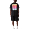 T-shirt de manga curta com logótipo Gradient Square T-shirt de manga curta com logótipo Gradient Square