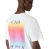 T-shirt de manga curta com logótipo Gradient Square T-shirt de manga curta com logótipo Gradient Square