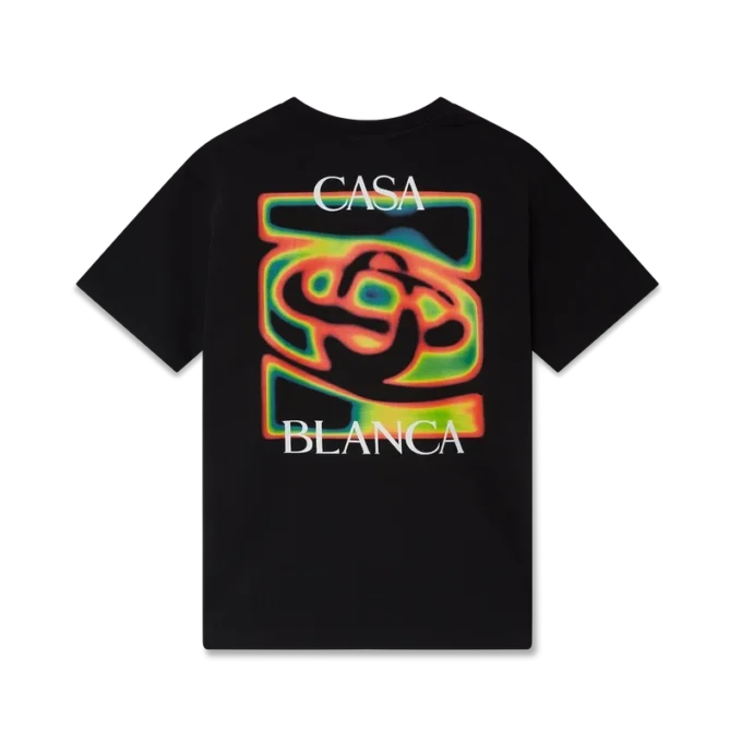 T-shirt de manga curta com logótipo Heat Map