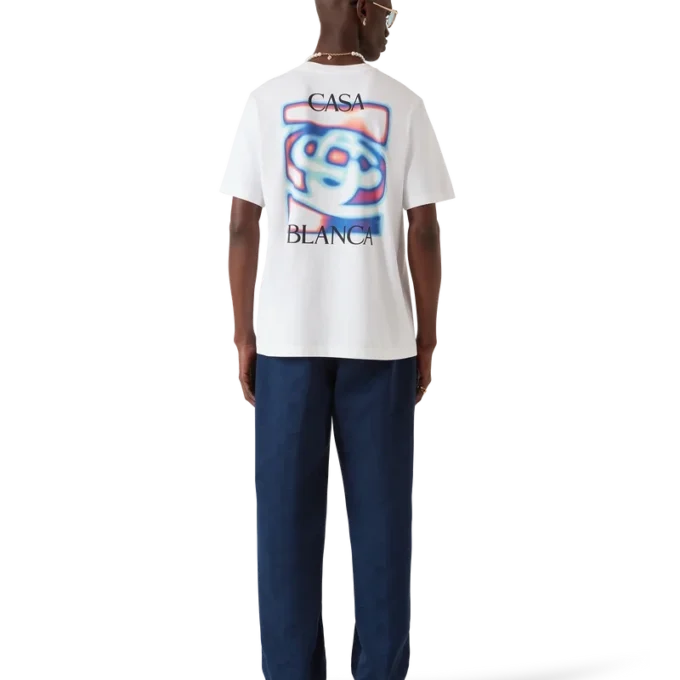 T-shirt de manga curta com logótipo Heat Map T-shirt de manga curta com logótipo Heat Map